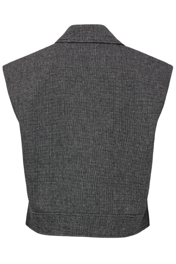 Nümph - Nuroki Vest  707477 - Dark Grey Melange