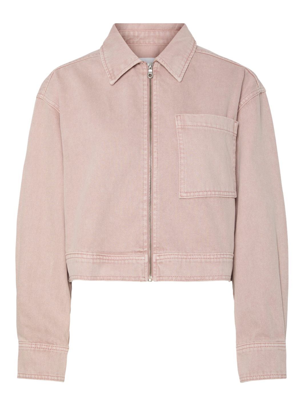 Y.A.S - Yassun Ls Crop Denim Jacket Fest - 4753931 Zephyr