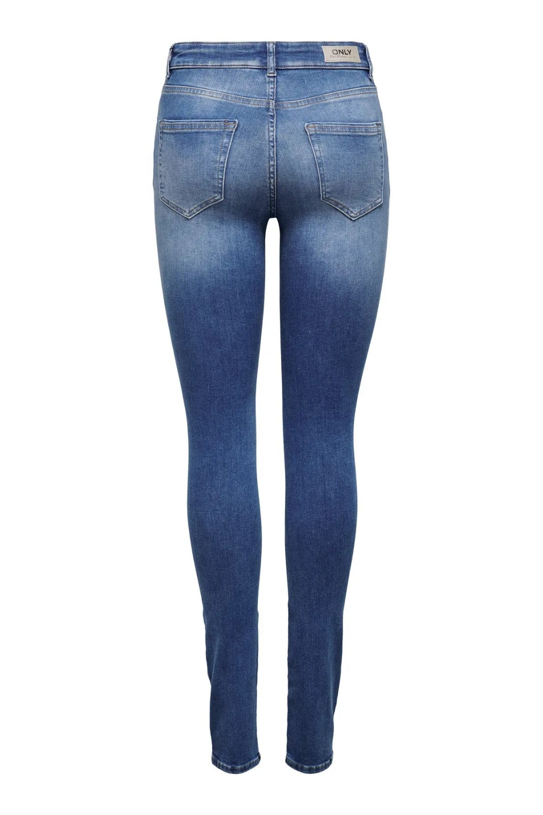 Only - Onlblush Mid Skinny Rea12187 - 3571094 Medium Blue Denim
