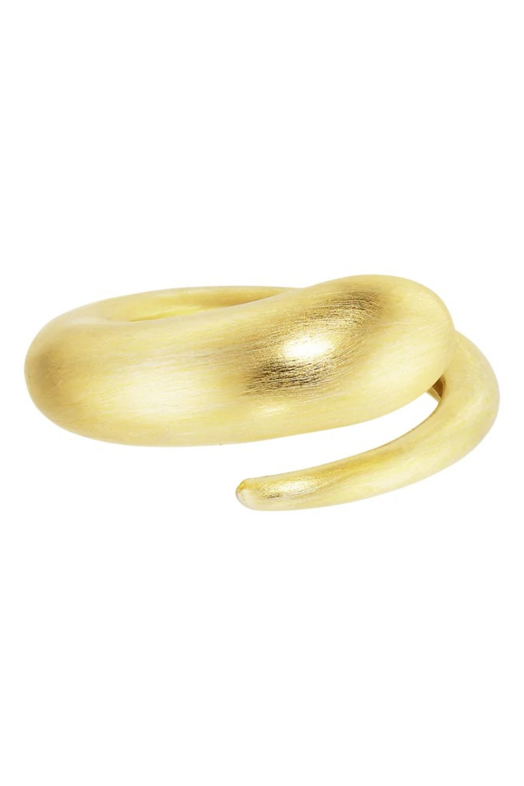 Jane Kønig - Orbis Drop Ring ODR-SS25-G_52 - Forgyldt