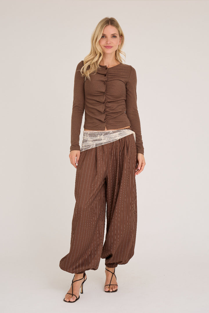 A-View - Ollie Pans AV8194-L - 117 - Brown