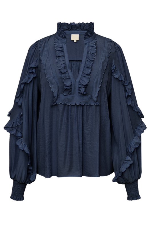 Gossia - Nanago Blouse G2618 - Dark Navy