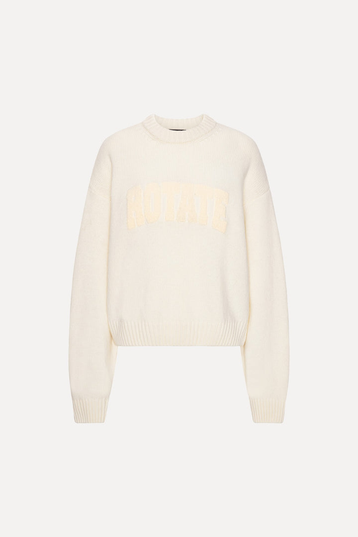 Rotate - Crewneck Sweater 116512857 - 857 Egret