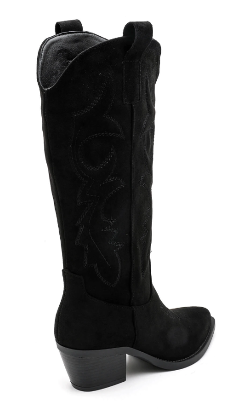 Bloom - Delphinium Boots - Black