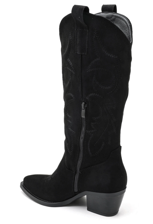 Bloom - Delphinium Boots - Black