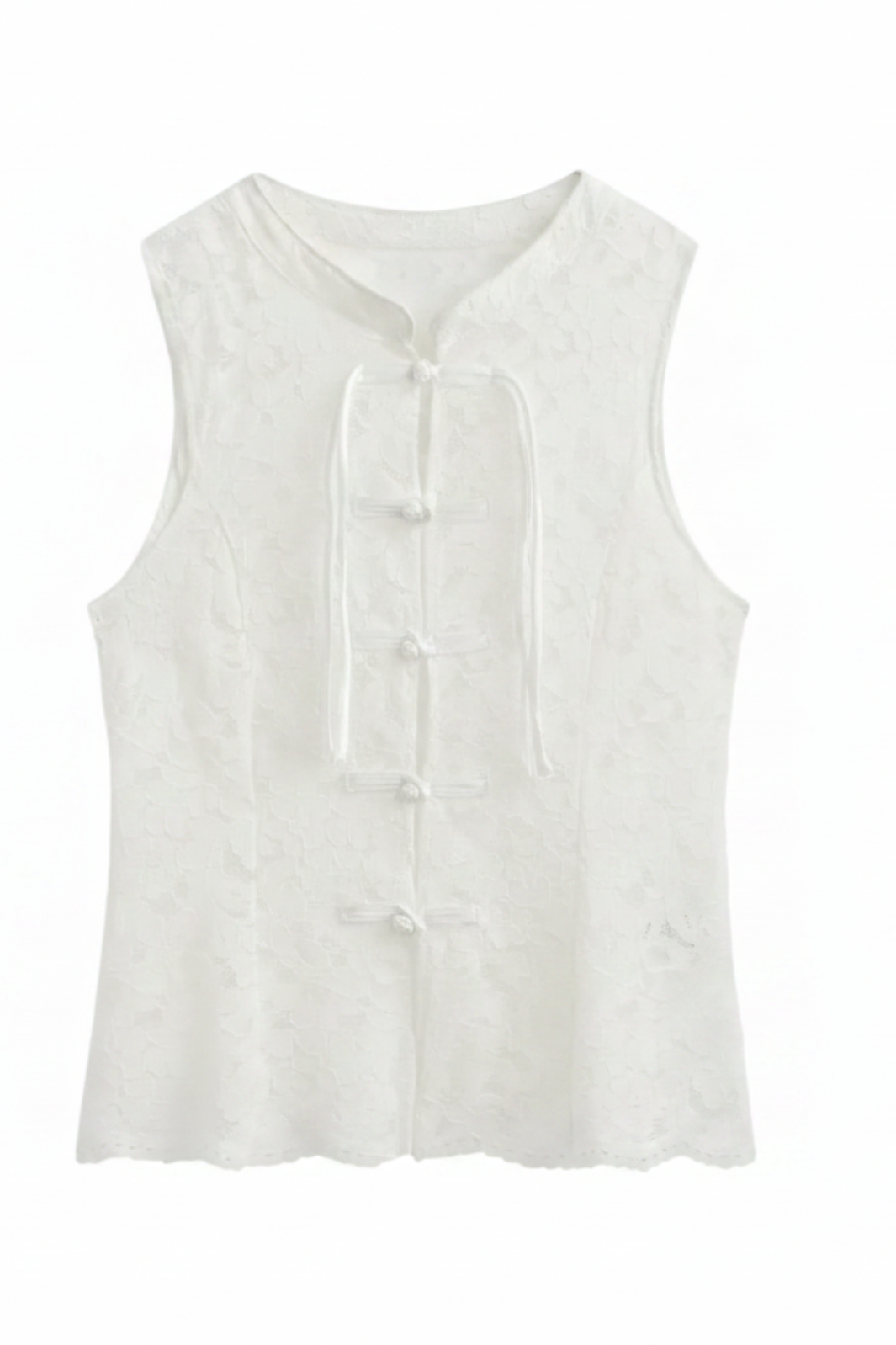 A-Bee - Vesper Top - White
