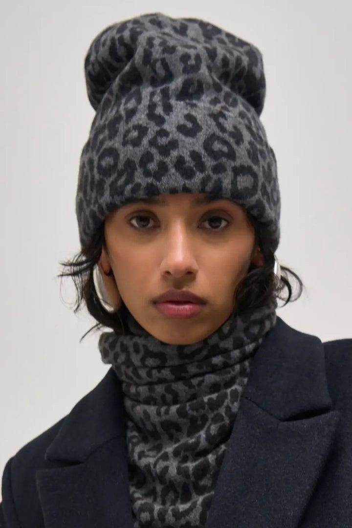Lala Berlin - Lbbeanie Bina 10020105 - Asphalt Leo