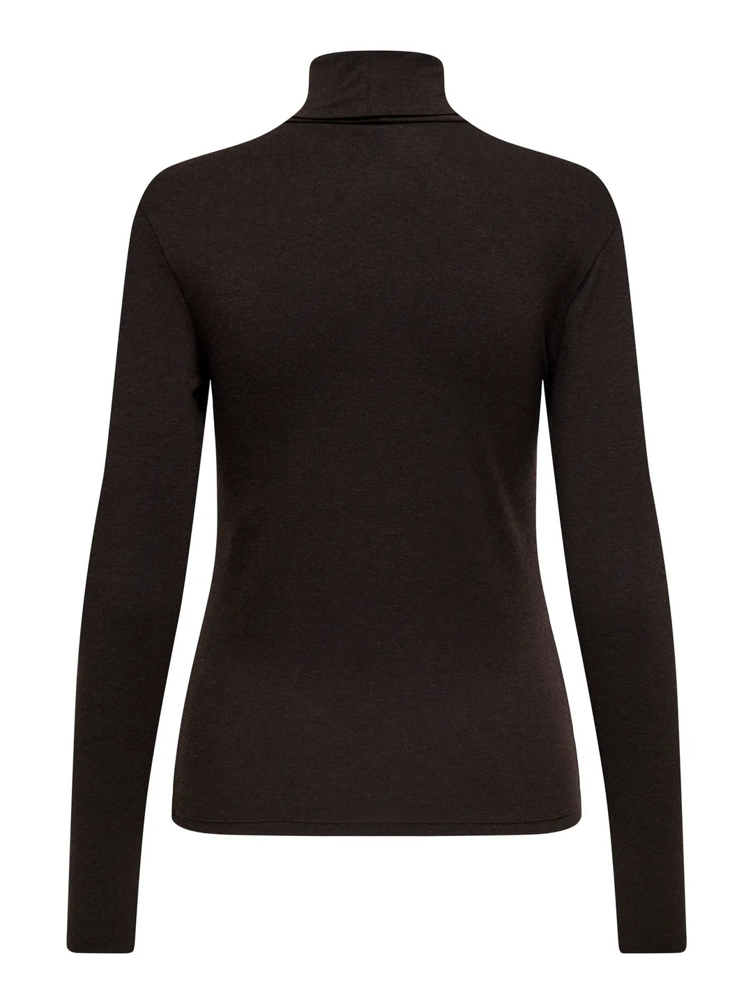 Only - Onlsia L/S Roll Neck Top Box - 4928790 Cabernet Melange
