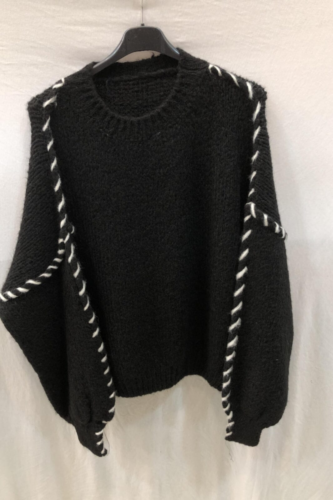 A-bee - 30568 Sweatshirt - Black Strikbluser 