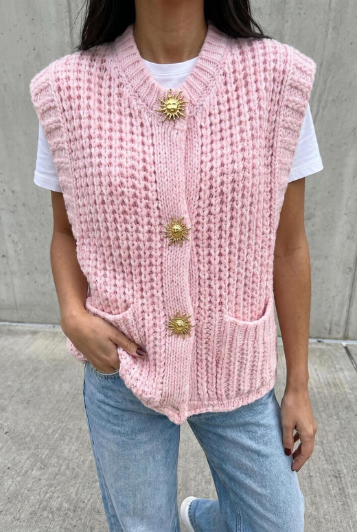 A-bee - Alma Vest - Pink Veste 