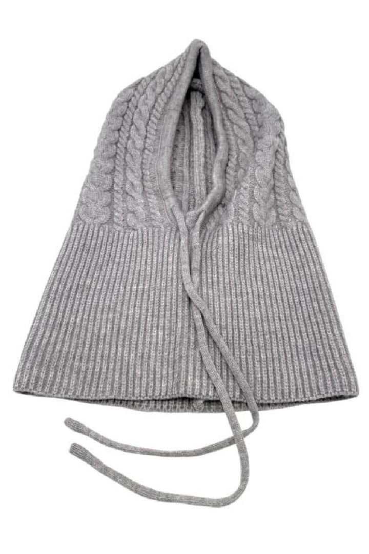 A-bee - Amanda Balaclava - Light Grey Elefanthuer 