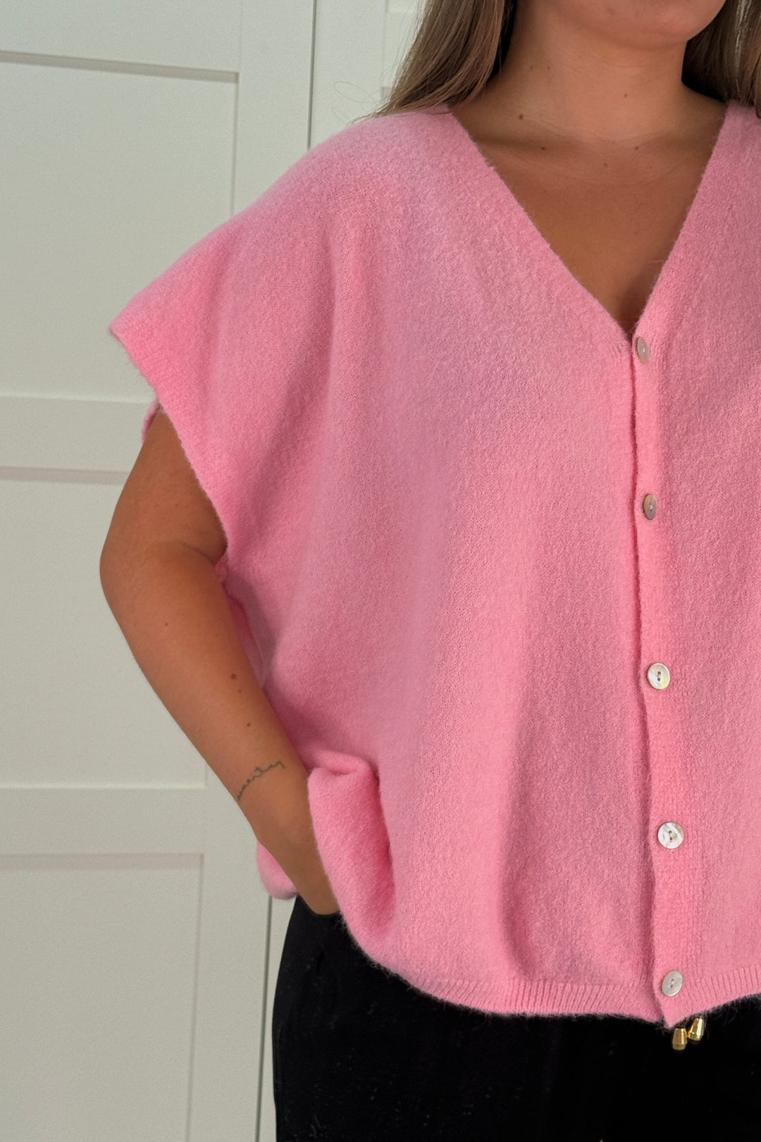 A-bee - Amanda Vest - Rose Shadow Veste 