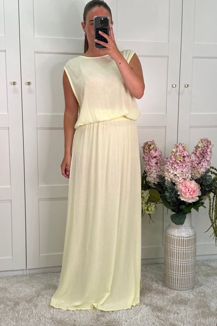 A-bee - Ava Top - Light Yellow Toppe 