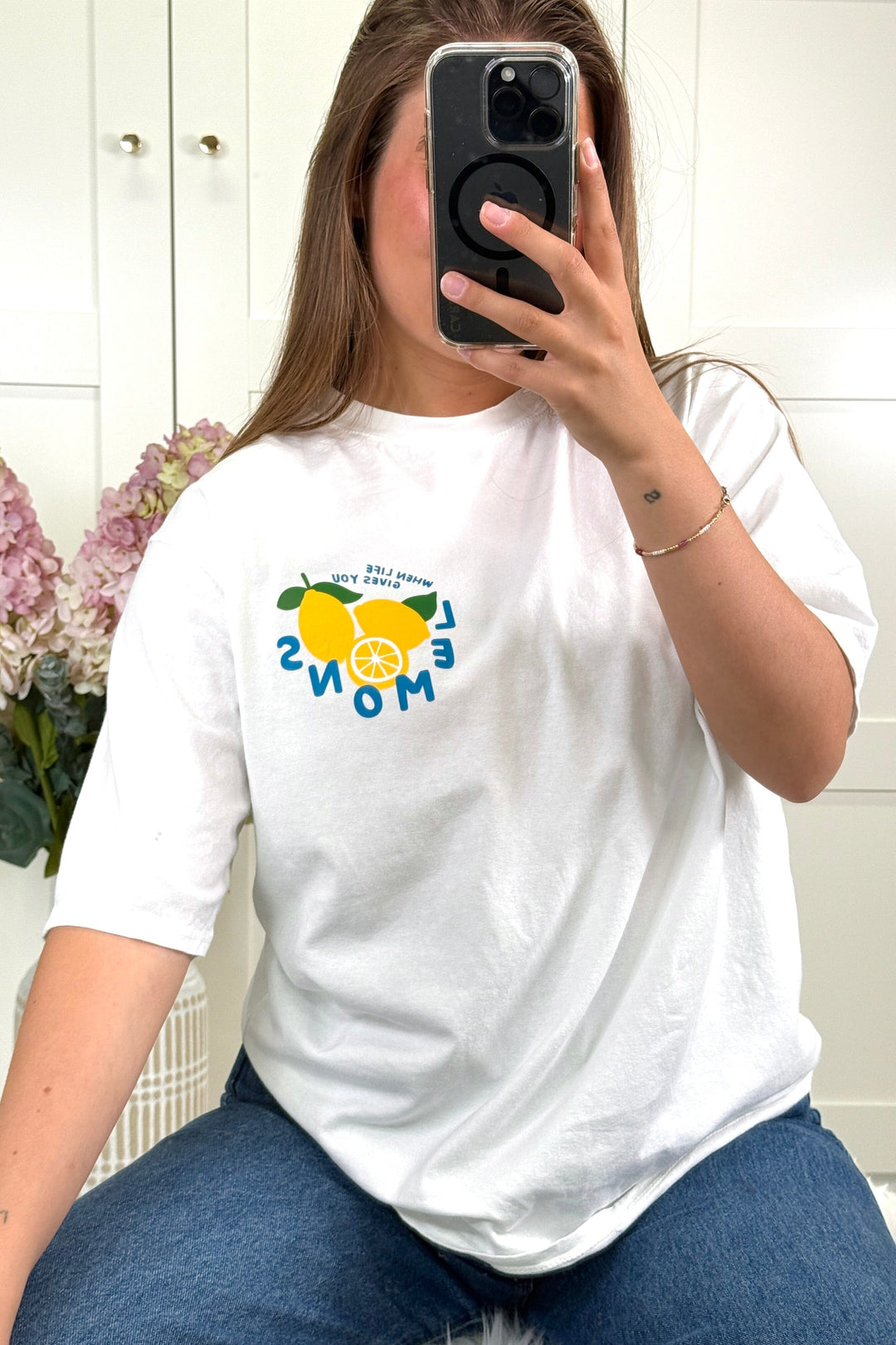 A-bee - Capucine T-shirt - White T-shirts 