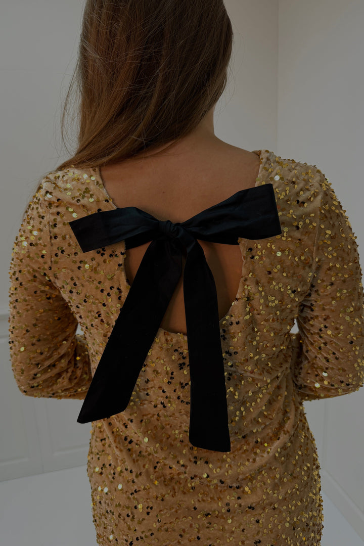 A-bee - Claudiadress - Gold Kjoler 