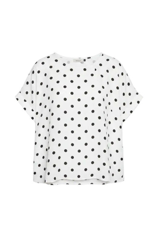 A-Bee - Delara Blouse - White Bluser 