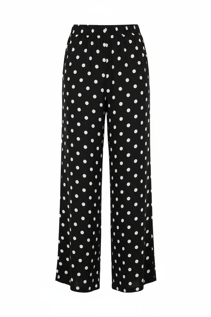 A-Bee - Delara Pants - Black Bukser 
