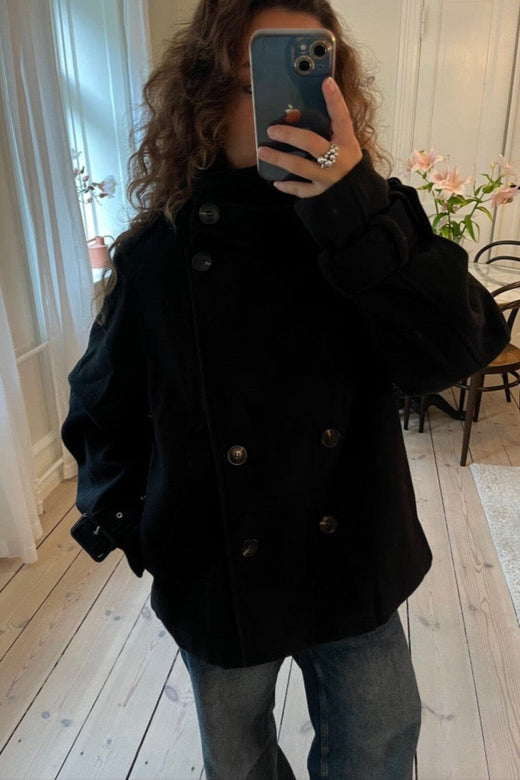 A-bee - Elisa Jacket - Black Jakker 