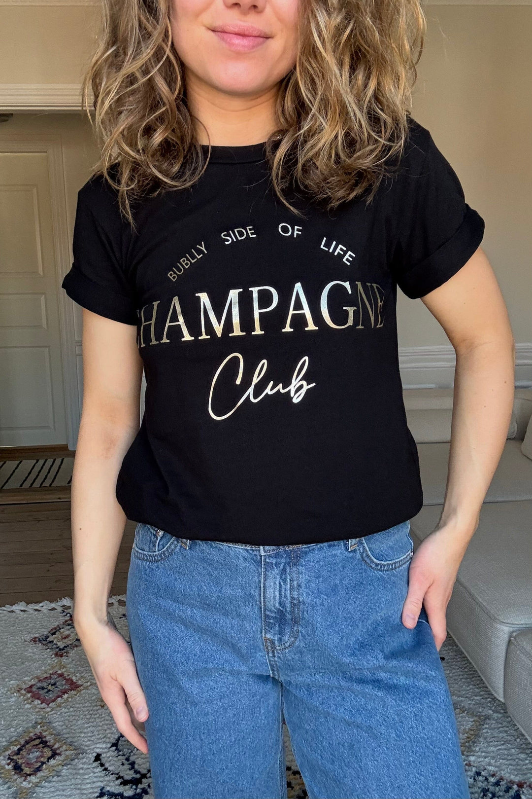A-bee - Ella - Black T-shirts 