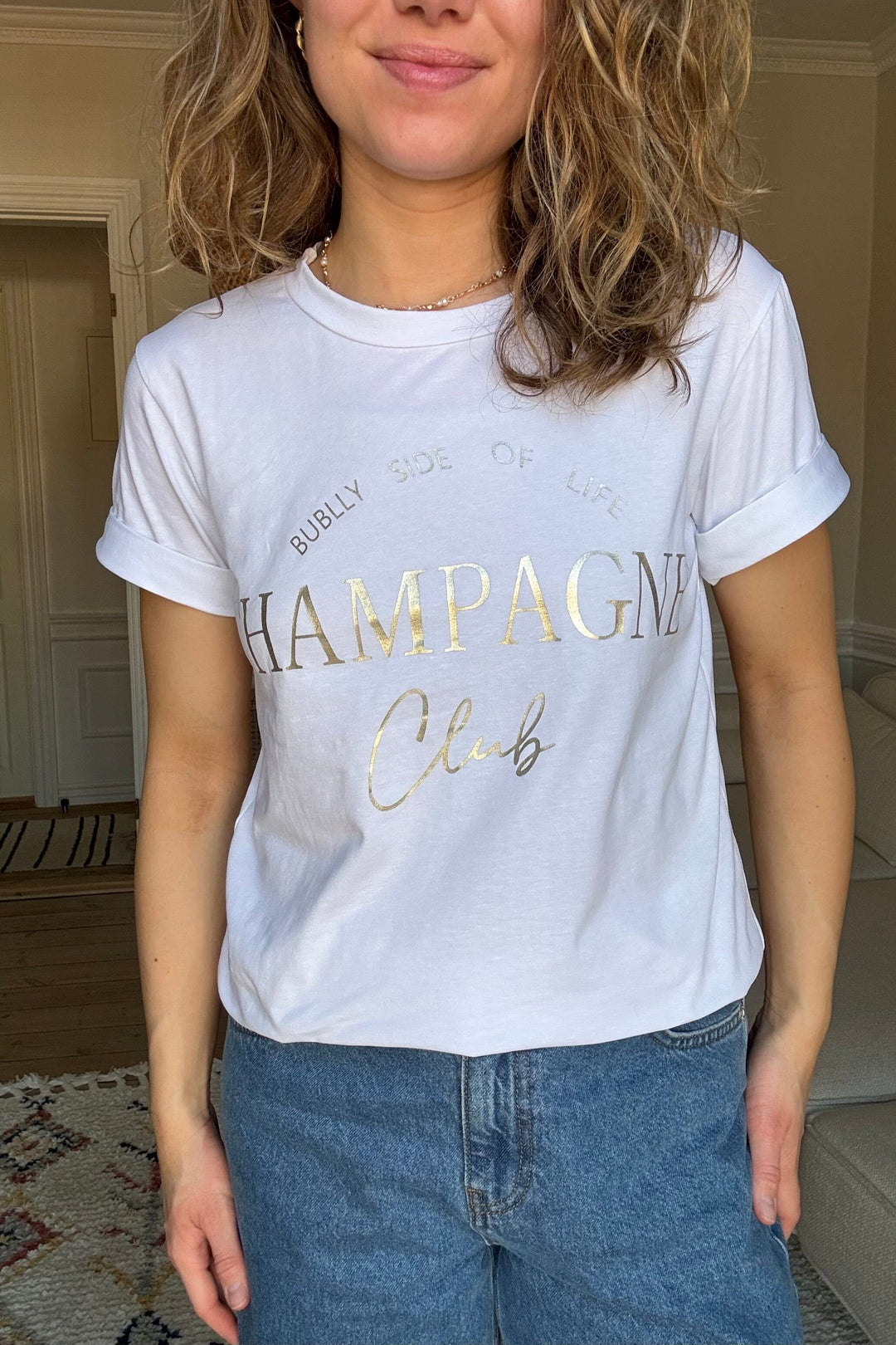 A-bee - Ella - White T-shirts 