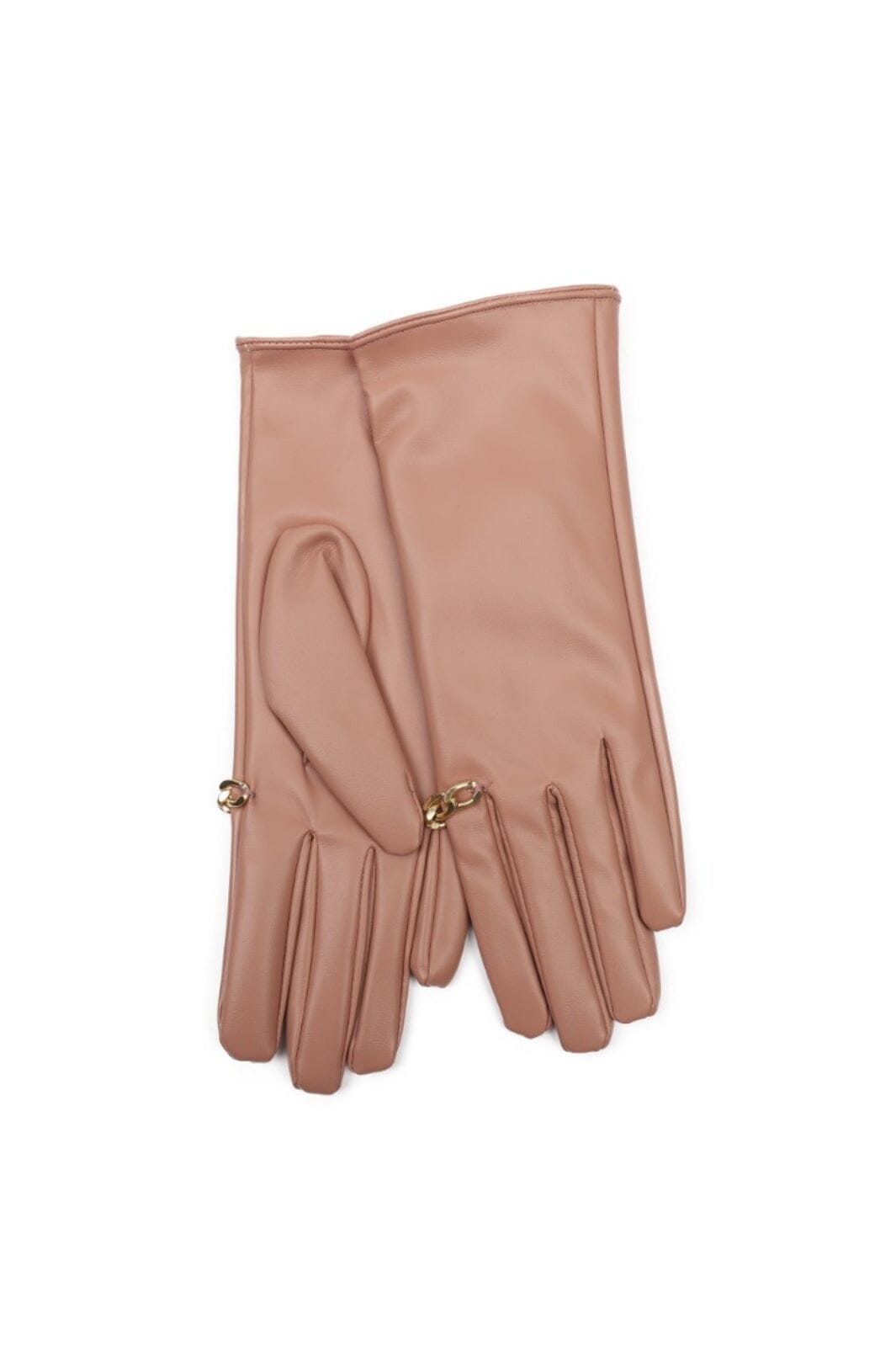 A-bee - Fake Leather Gloves G-3586 - Pink Handsker & vanter 