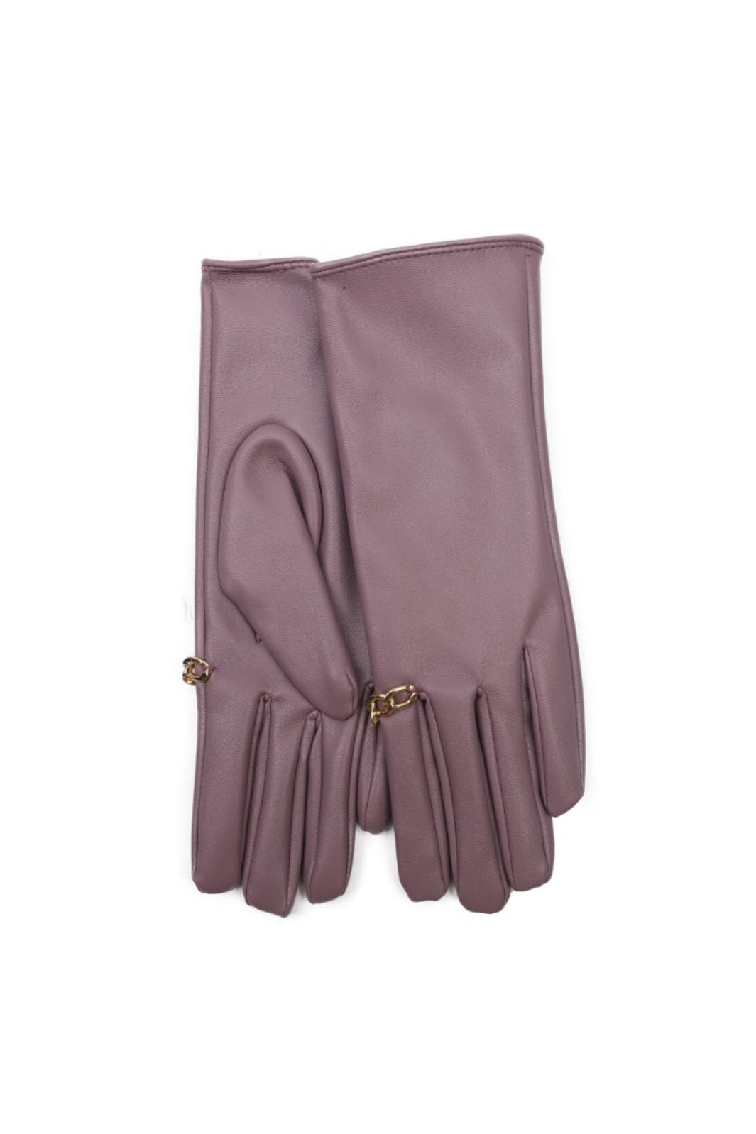 A-bee - Fake Leather Gloves G-3586 - Purple Handsker & vanter 