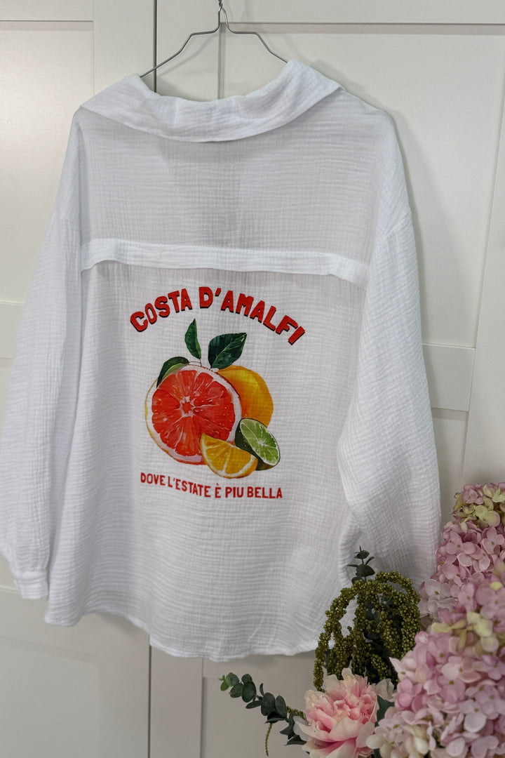 A-bee - Francesca Shirt Skjorte - White Skjorter 