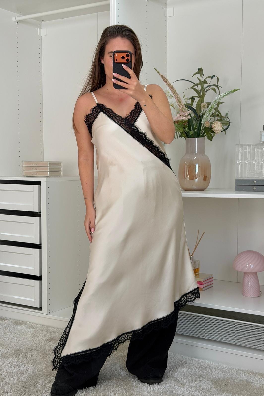 A-bee - Gwen Dress - Ecru Kjoler 