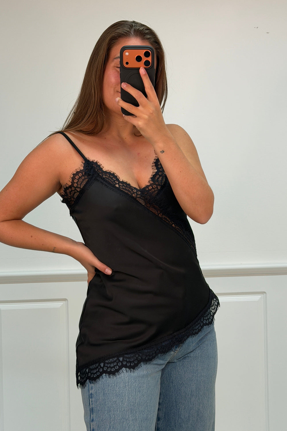 A-bee - Ivanka Top - Black Toppe 