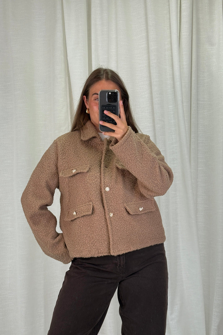 A-bee - Jasmin Jacket - Camel Jakker 