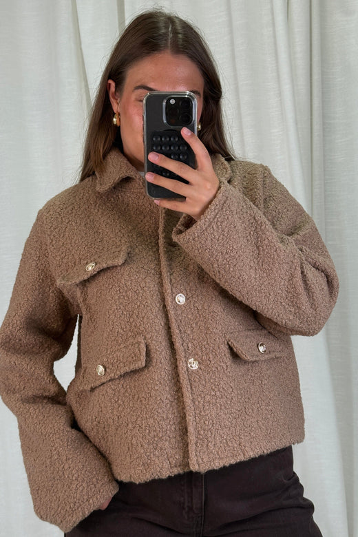 A-bee - Jasmin Jacket - Camel Jakker 