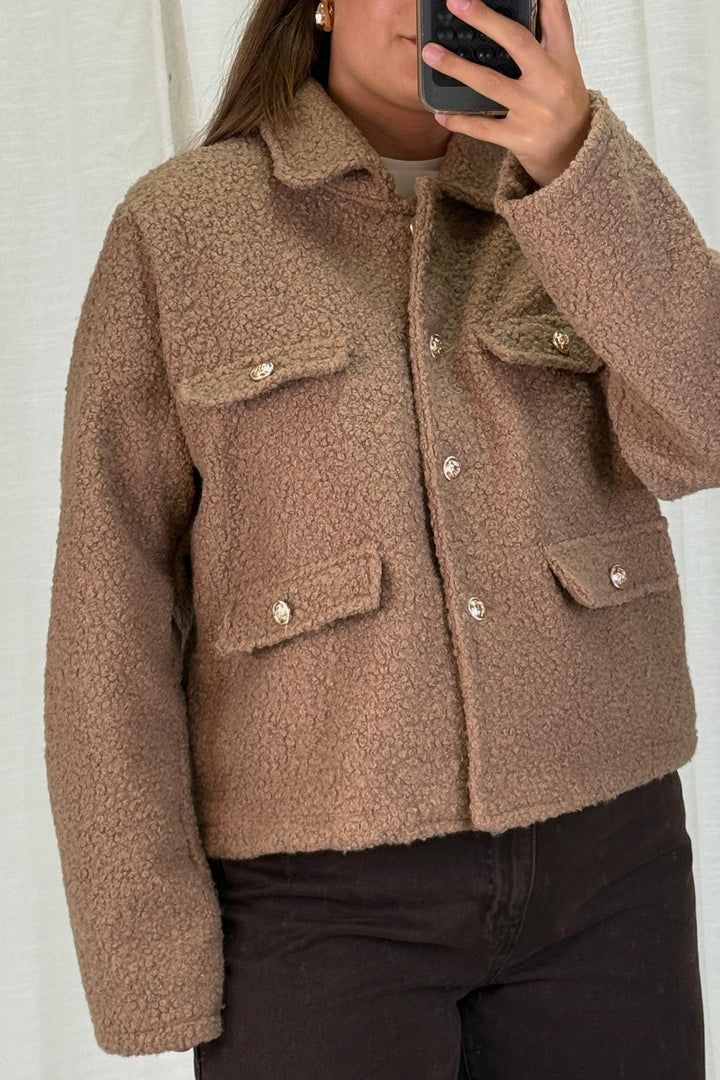 A-bee - Jasmin Jacket - Camel Jakker 