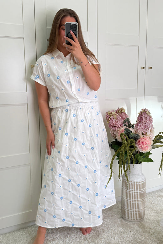 A-bee - Josephine Nederdel - White Nederdele 