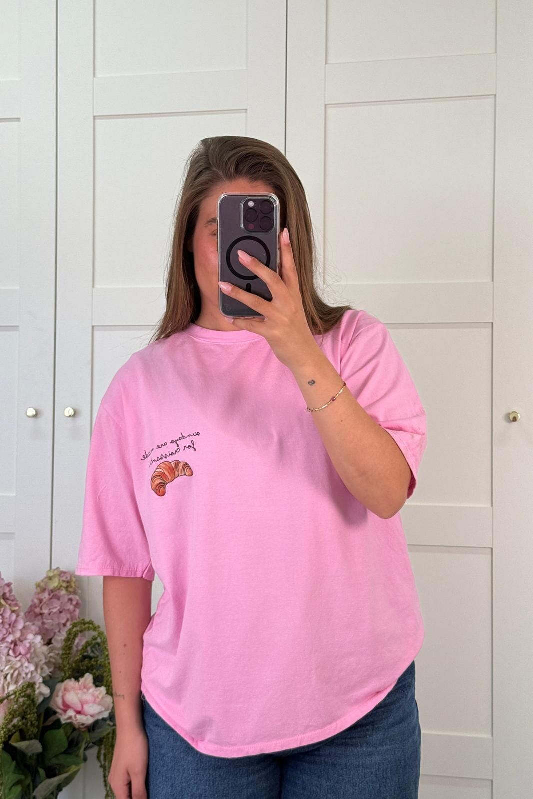 A-bee - Madison T-shirt T-shirt - Pink T-shirts 