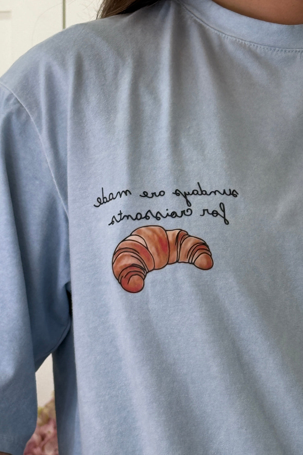 A-bee - Madison T-shirt T-shirt - Sky Blue T-shirts 
