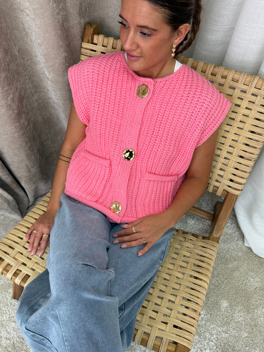 A-bee - Mie BP275 - Pink Veste 