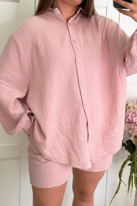 A-bee - Nelly Skjorte - Rose Shadow Skjorter 