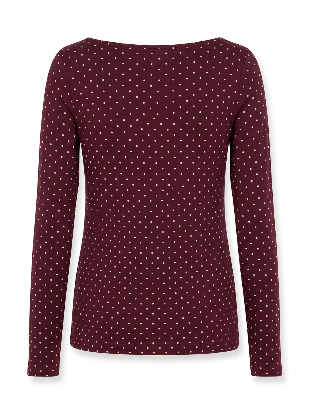 A-Bee - Poppy 97201 - Burgundy With Cream Polka Dot Bluser 