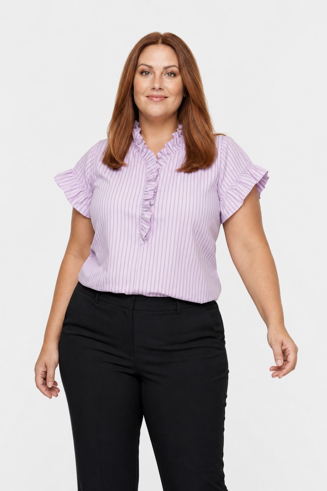 A-Bee - Sabella Bluse - Syren - M/L