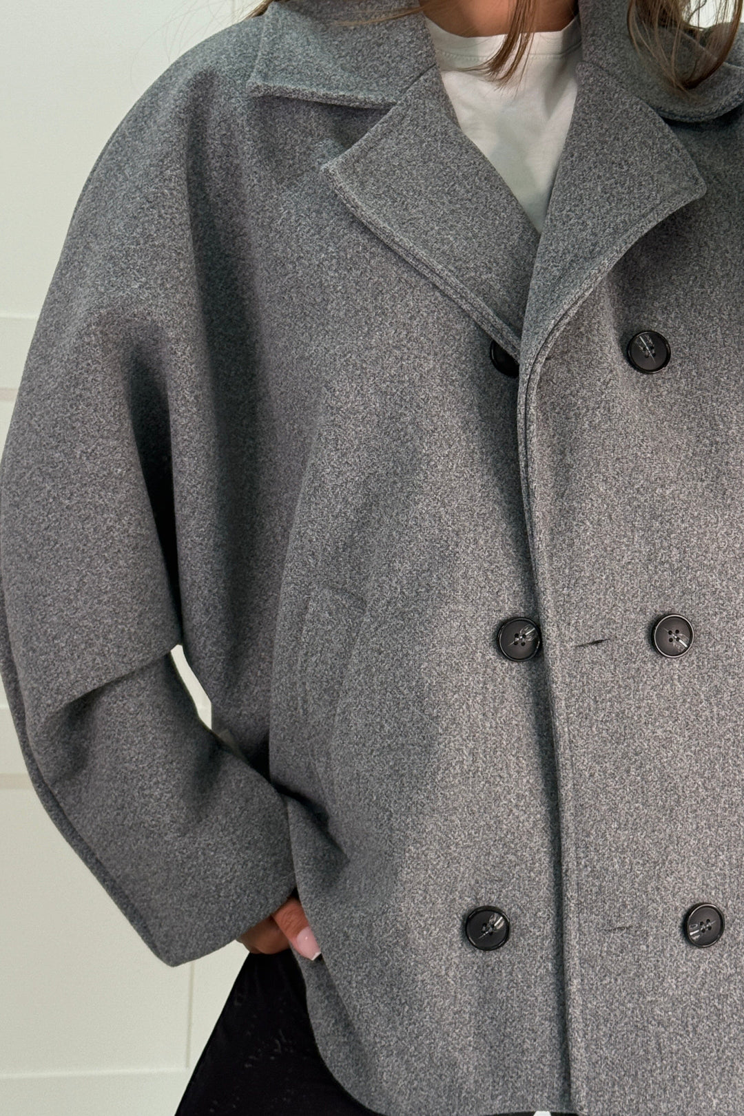 A-bee - Tahlia Jacket - Grey Jakker 