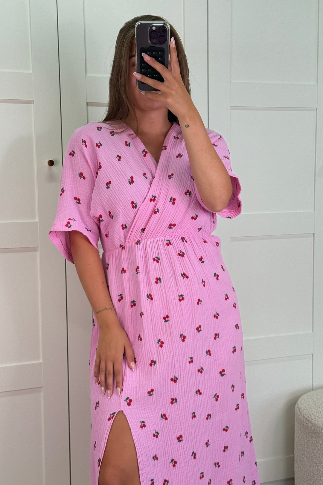 A-bee - Valentina Kjole - Pink Kjoler 