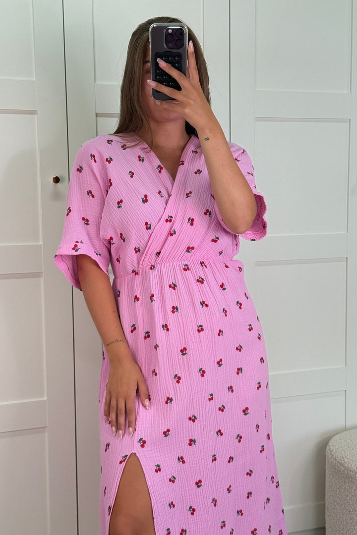 A-bee - Valentina Kjole - Pink Kjoler 