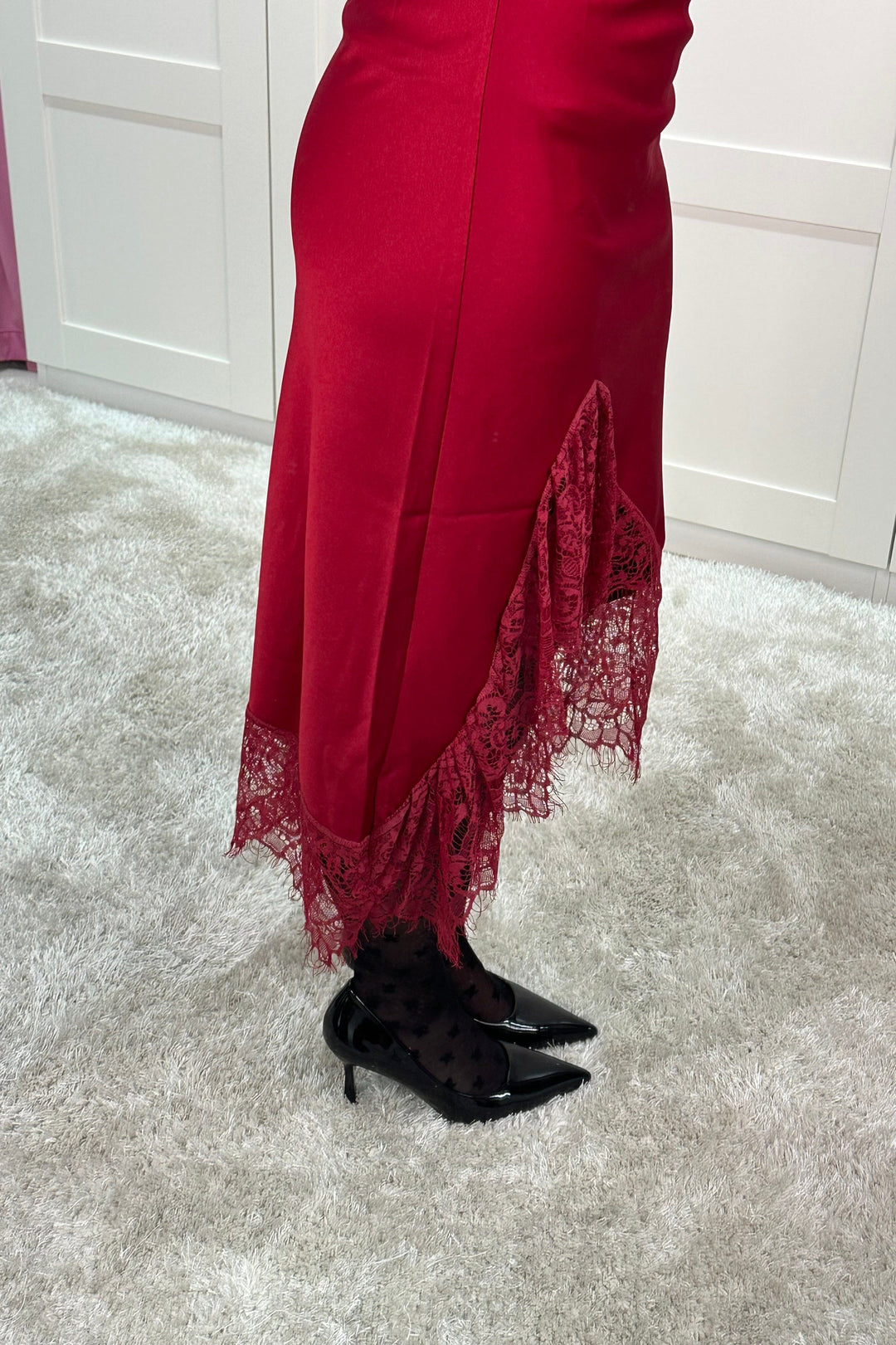 A-bee - Vittoria Skirt - Burgundy Nederdele 