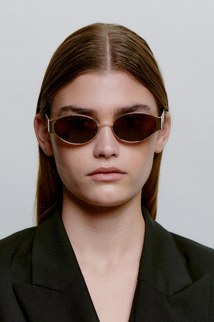 A. Kjærbede - Bella KL2602 - Gold Demi Tortoise Solbriller 