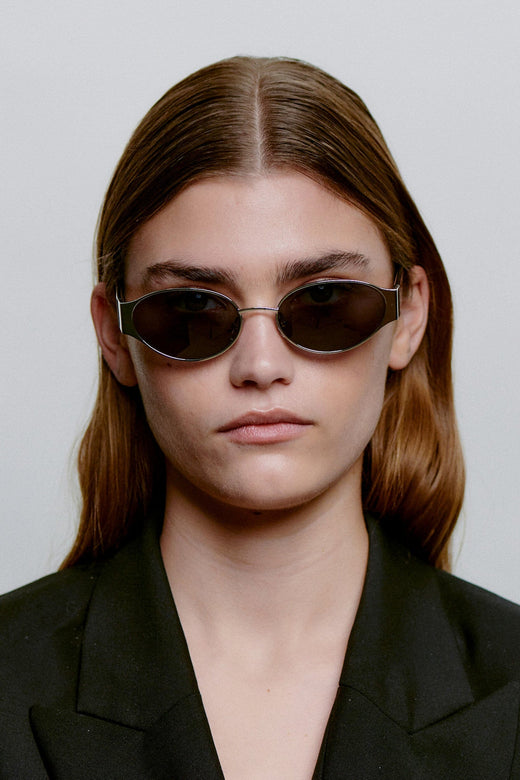 A. Kjærbede - Bella KL2602 - Silver Black Solbriller 