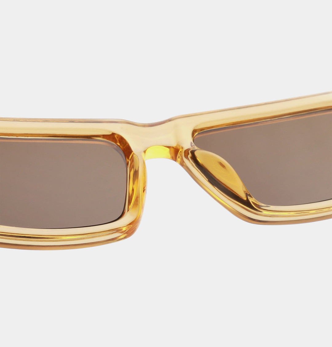 A. Kjærbede - Fame - Yellow Transparent Solbriller 