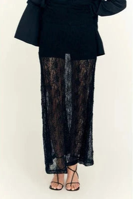 A-View - Adele Skirt AV7005 - 999 - Black Nederdele 