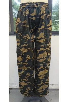 A-View - Camo Pants AV8125 - 863 - Army/Black Bukser 