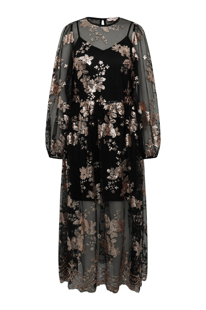 A-View - Estelle Dress AV6095 - 307 - Rose Gold Kjoler 