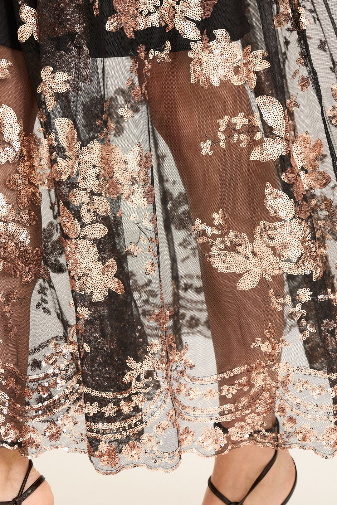 A-View - Estelle Dress AV6095 - 307 - Rose Gold Kjoler 